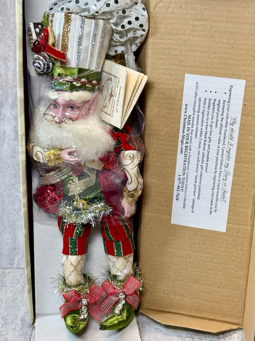 Mark Roberts Christmas Cook Fairy Elf Small Limited Edition NEW